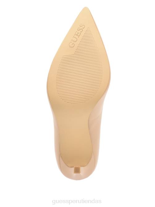 GUESS zapatos de tacón seanna de gamuza mujer 0P8X3403 luz natural 110 calzado