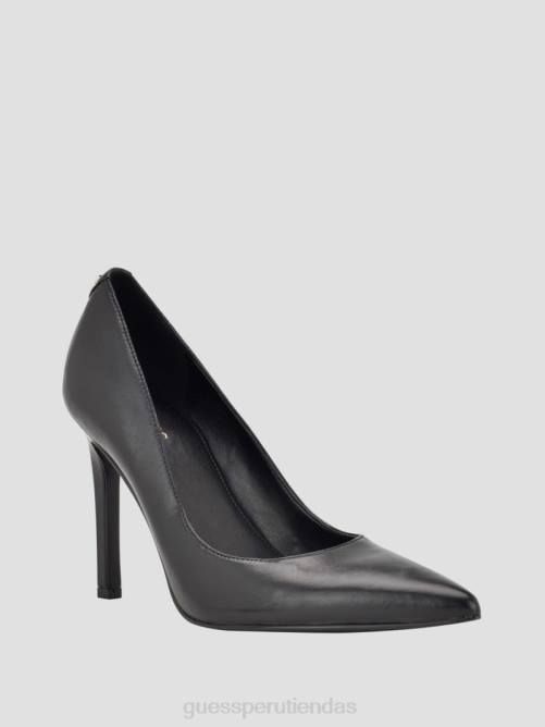 GUESS zapatos de tacón seanna de gamuza mujer 0P8X3404 negro calzado