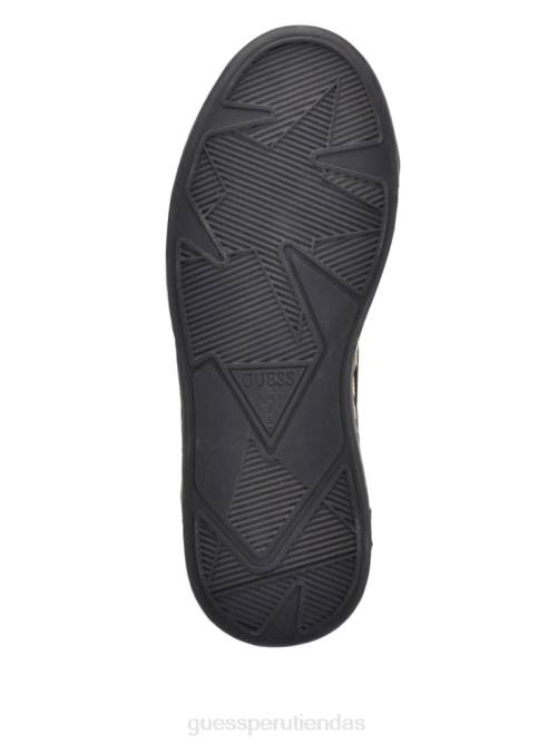 GUESS zapatillas altas mannen de punto con logo mujer 0P8X3336 marrón medio calzado