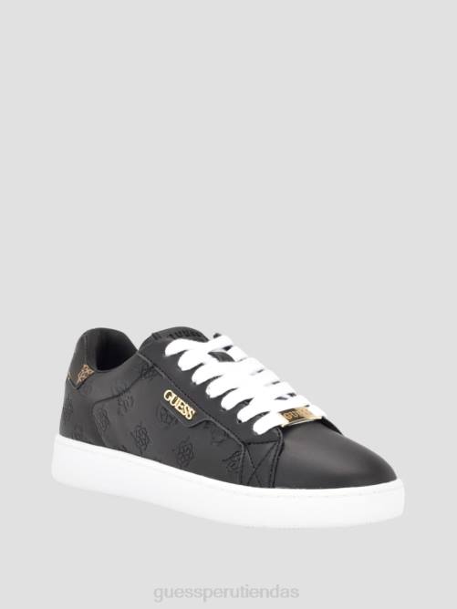 GUESS zapatillas bajas Renzy con logo grabado mujer 0P8X3354 negro calzado