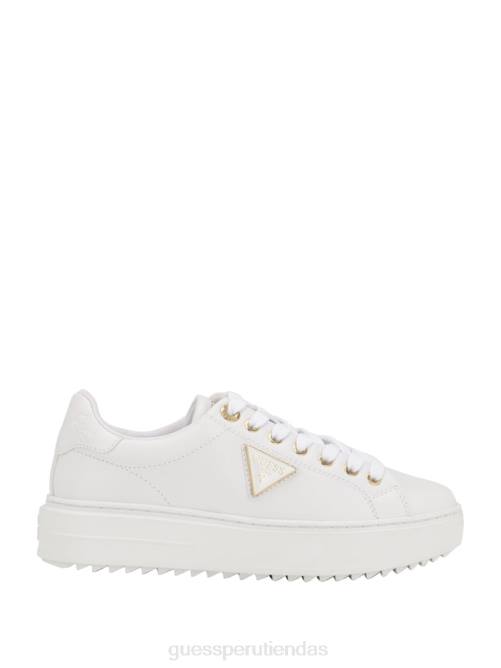 GUESS zapatillas bajas denesa mujer 0P8X3347 blanco calzado