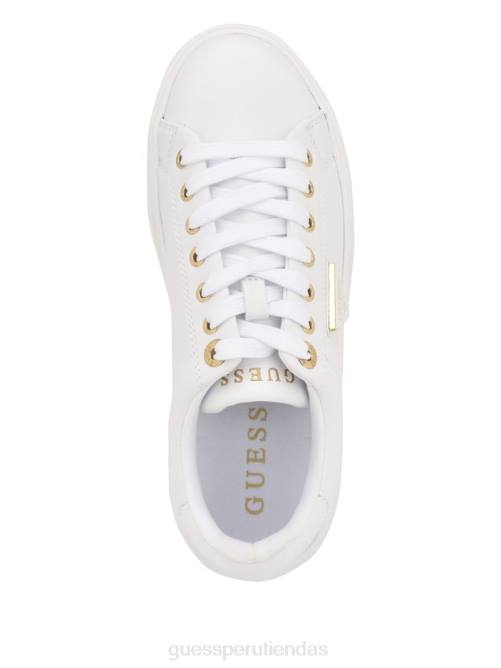 GUESS zapatillas bajas denesa mujer 0P8X3347 blanco calzado