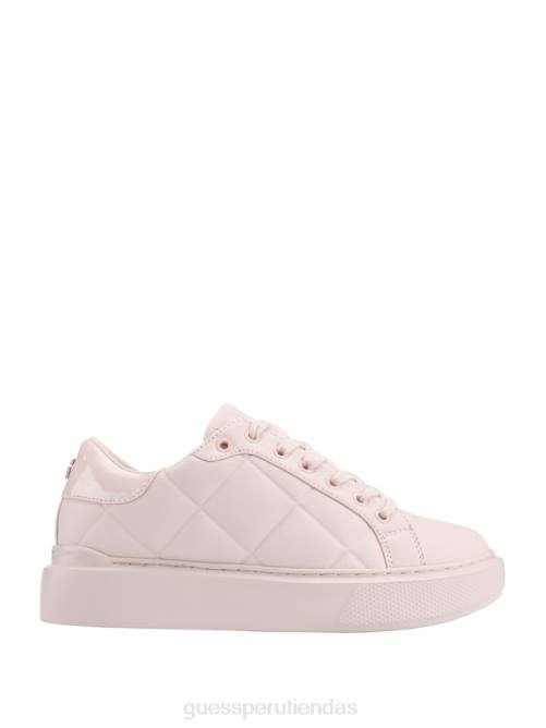 GUESS zapatillas bajas hilan acolchadas mujer 0P8X3361 rosa claro 680 calzado