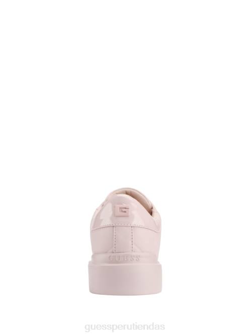 GUESS zapatillas bajas hilan acolchadas mujer 0P8X3361 rosa claro 680 calzado