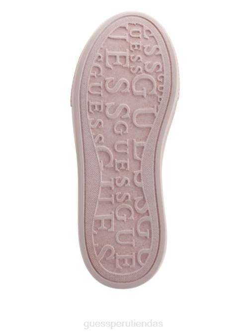GUESS zapatillas bajas hilan acolchadas mujer 0P8X3361 rosa claro 680 calzado