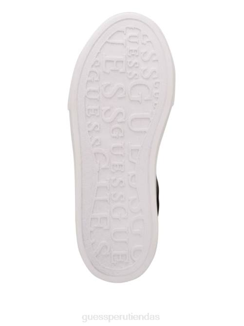 GUESS zapatillas bajas ivee perforadas g mujer 0P8X3367 negro1 calzado