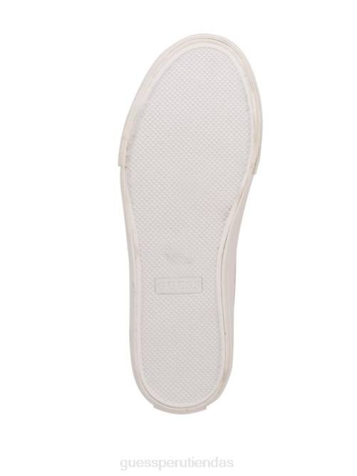 GUESS zapatillas bajas pranze de lona mujer 0P8X3369 abierto morado calzado
