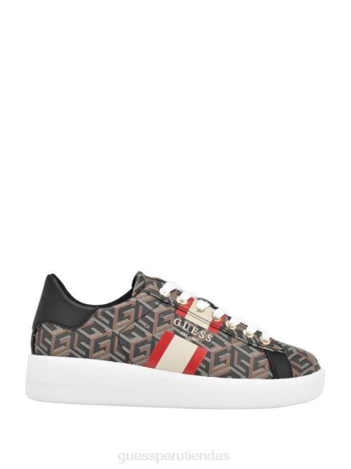 GUESS zapatillas bajas reyhana g-cube mujer 0P8X3353 negro calzado