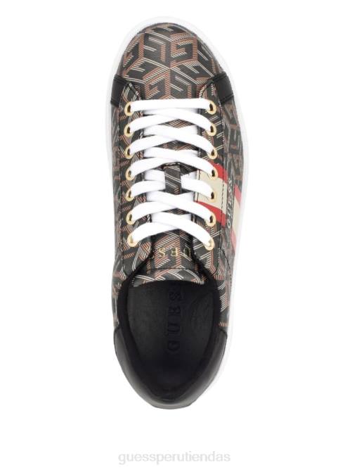 GUESS zapatillas bajas reyhana g-cube mujer 0P8X3353 negro calzado