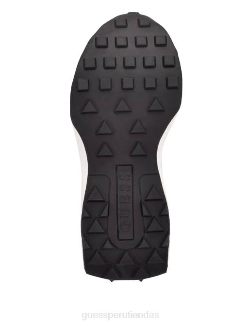 GUESS zapatillas calebb con logo estampado mujer 0P8X3351 graffiti blanco calzado