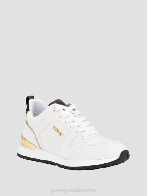 GUESS zapatillas kadlin con logo mujer 0P8X3334 blanco floral calzado