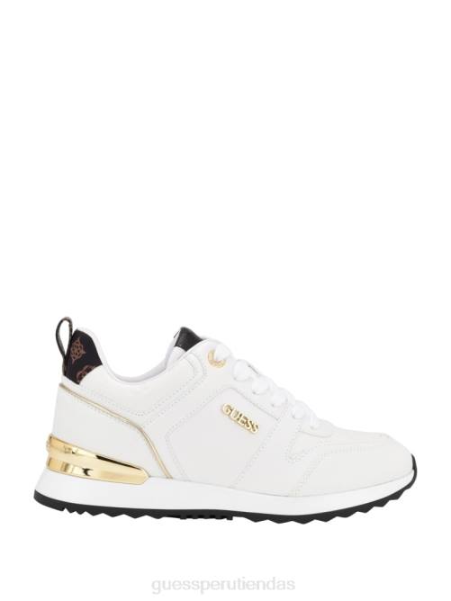 GUESS zapatillas kadlin con logo mujer 0P8X3334 blanco floral calzado