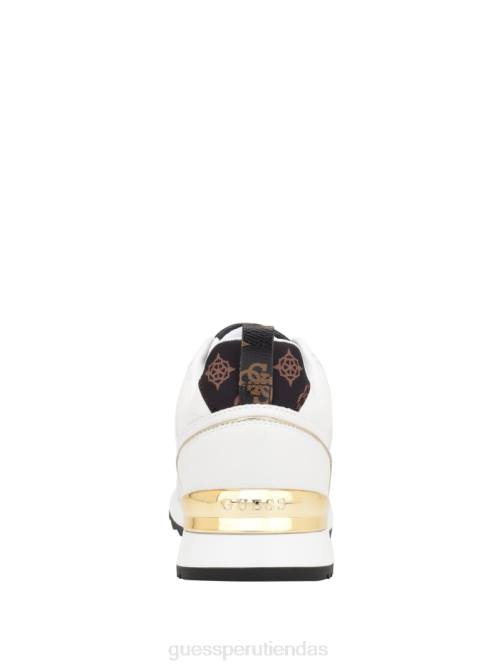 GUESS zapatillas kadlin con logo mujer 0P8X3334 blanco floral calzado
