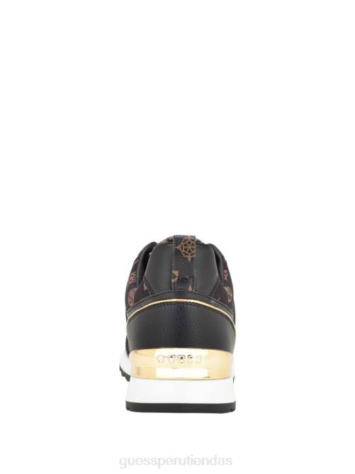 GUESS zapatillas kadlin con logo mujer 0P8X3339 negro calzado