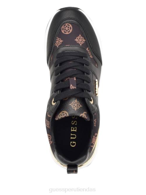 GUESS zapatillas kadlin con logo mujer 0P8X3339 negro calzado