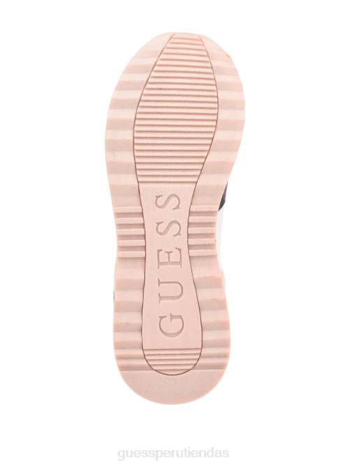 GUESS zapatillas kadlin con logo mujer 0P8X3346 rosa medio calzado