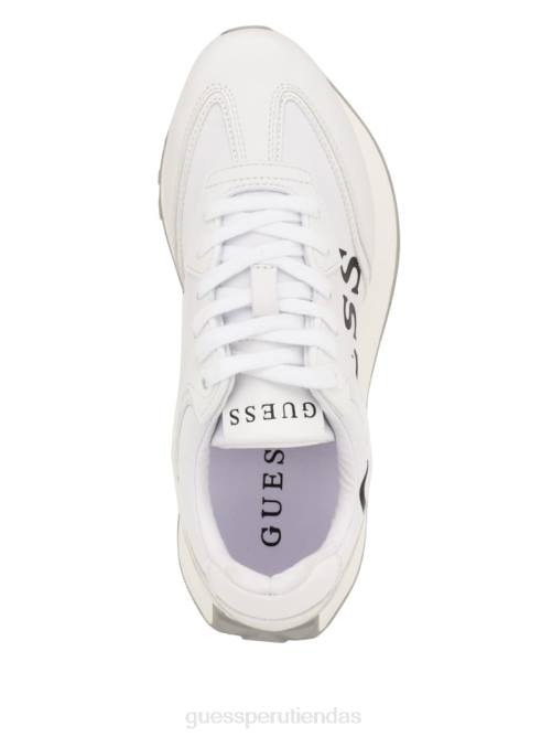 GUESS zapatillas luchia con logo mujer 0P8X3331 blanco calzado