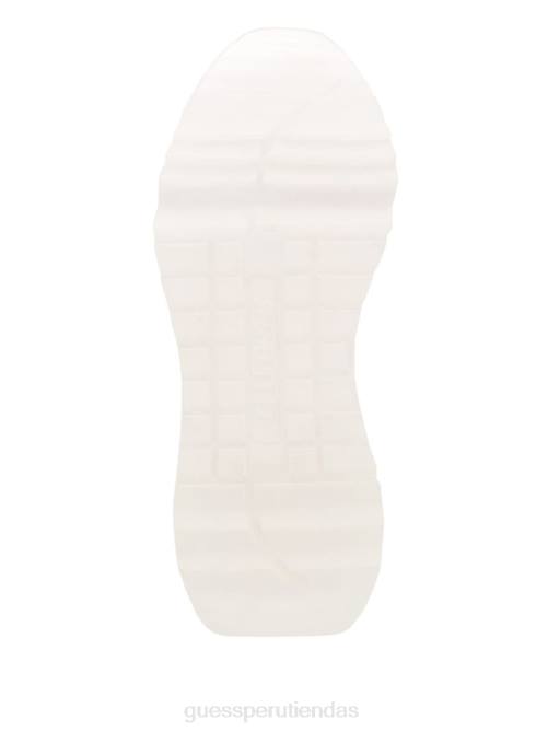 GUESS zapatillas melany con logo lateral mujer 0P8X3329 graffiti blanco calzado