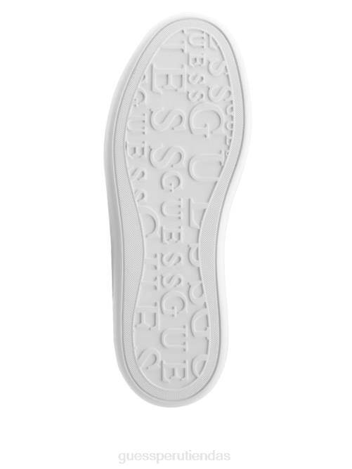 GUESS zapatillas rockies con tacón pop mujer 0P8X3368 Marfil calzado