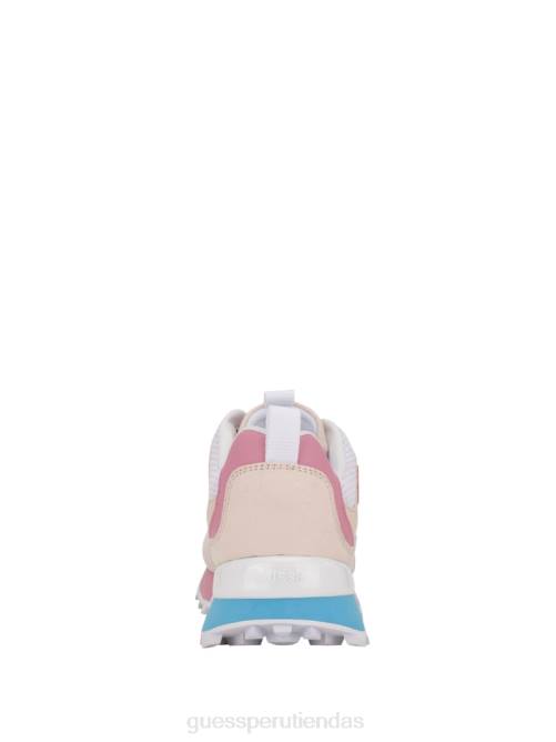 GUESS zapatillas selvie mujer 0P8X2507 blanco multicolor calzado