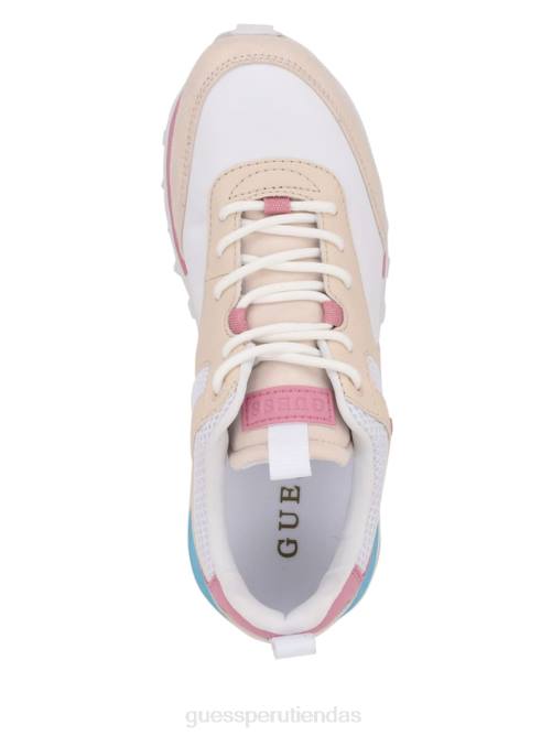 GUESS zapatillas selvie mujer 0P8X2507 blanco multicolor calzado