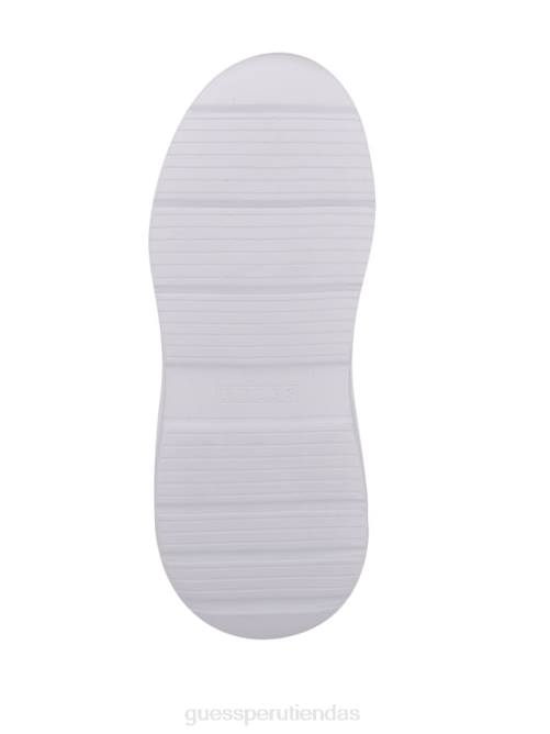 GUESS zapatillas sindera estilo calcetín mujer 0P8X2533 multi tela marrón calzado
