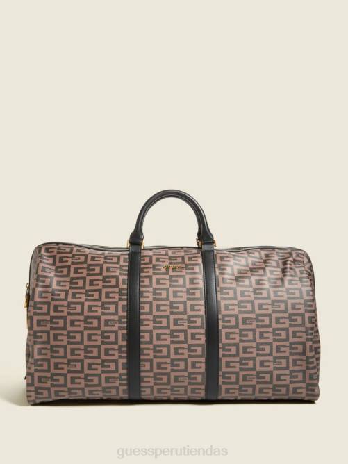 GUESS bolso de fin de semana escape hombres 0P8X3231 marrón accesorio