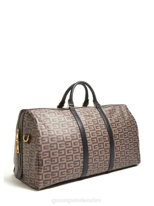 GUESS bolso de fin de semana escape hombres 0P8X3231 marrón accesorio