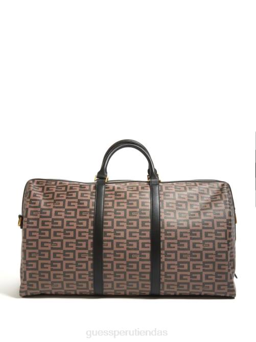 GUESS bolso de fin de semana escape hombres 0P8X3231 marrón accesorio