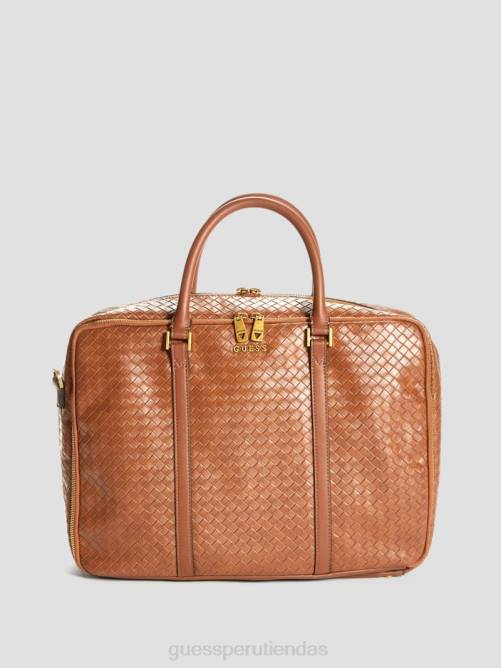 GUESS bolso de trabajo de noche hombres 0P8X3099 marrón accesorio