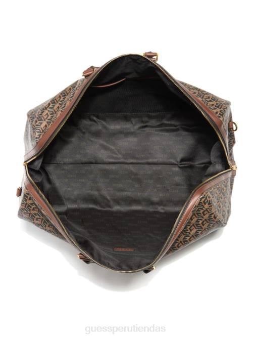 GUESS ederlo fin de semana hombres 0P8X3191 estampado floral negro accesorio