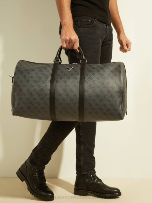 GUESS fin de semana inteligente vezzola hombres 0P8X3200 estampado floral negro accesorio