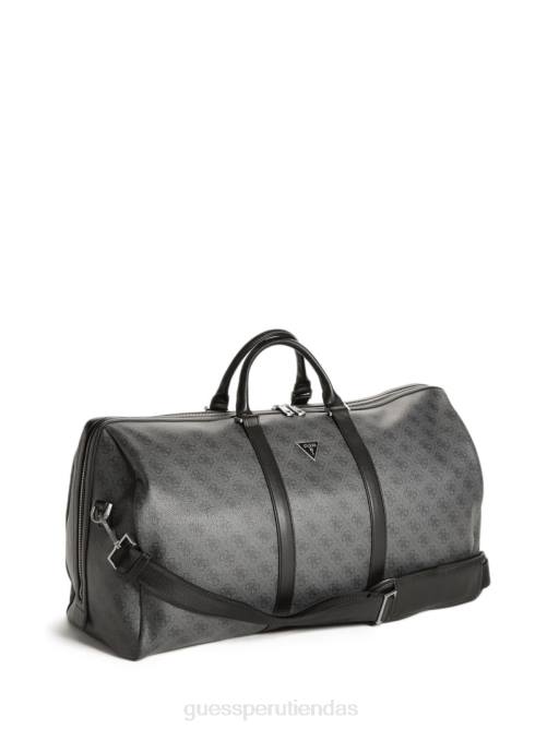 GUESS fin de semana inteligente vezzola hombres 0P8X3200 estampado floral negro accesorio