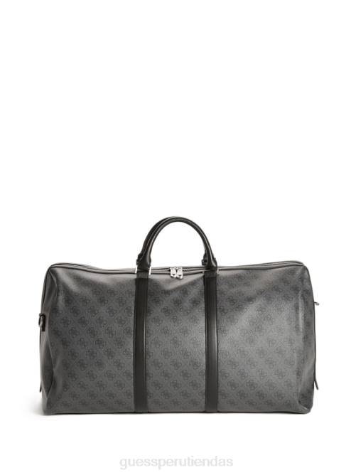 GUESS fin de semana inteligente vezzola hombres 0P8X3200 estampado floral negro accesorio