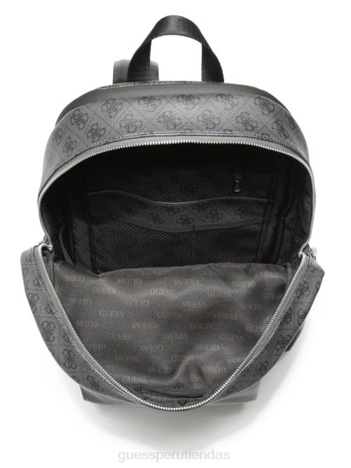 GUESS mochila inteligente vezzola hombres 0P8X3233 estampado floral negro accesorio
