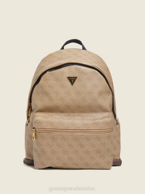 GUESS mochila redonda veszola hombres 0P8X3197 bambú accesorio