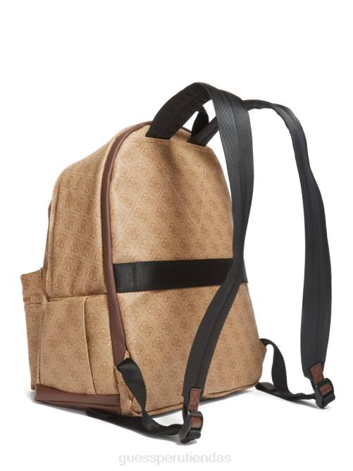 GUESS mochila redonda veszola hombres 0P8X3197 bambú accesorio