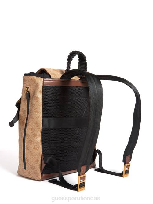 GUESS mochila salameda hombres 0P8X3242 bambú accesorio