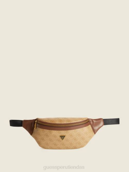 GUESS riñonera vezzola hombres 0P8X3198 bambú accesorio