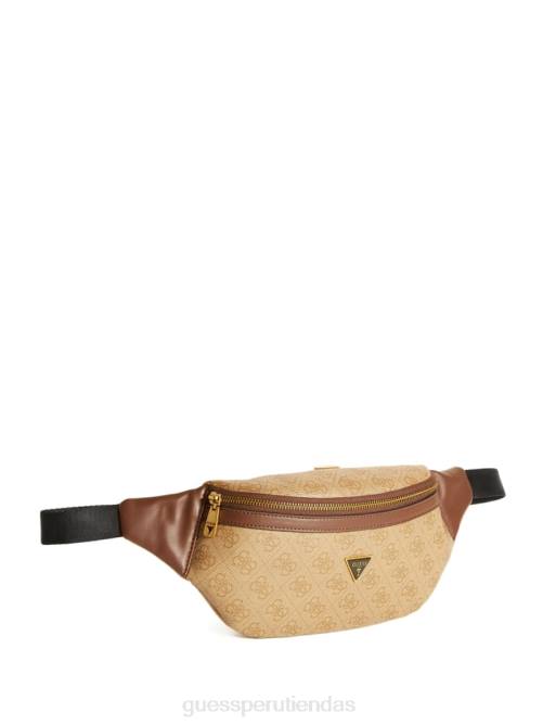 GUESS riñonera vezzola hombres 0P8X3198 bambú accesorio