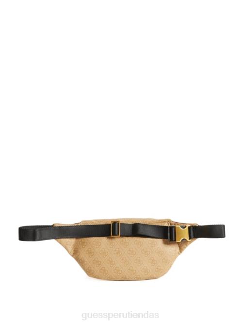GUESS riñonera vezzola hombres 0P8X3198 bambú accesorio
