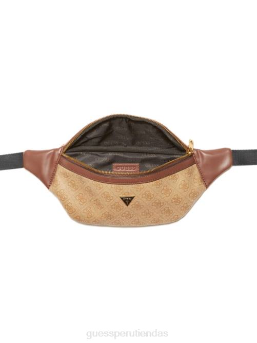 GUESS riñonera vezzola hombres 0P8X3198 bambú accesorio