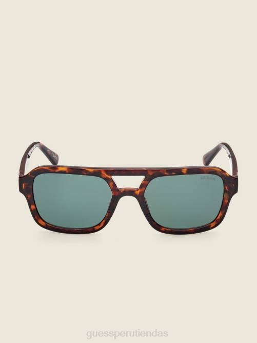 GUESS gafas de sol de aviador originales hombres 0P8X3738 53n agravio accesorio