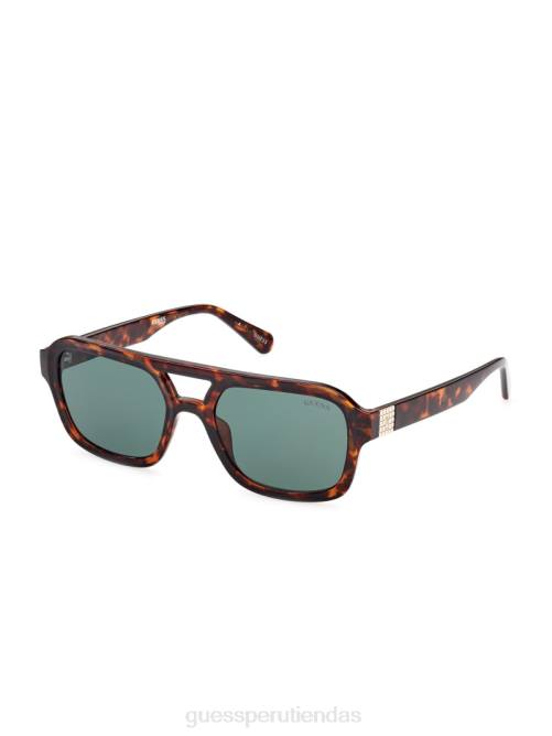 GUESS gafas de sol de aviador originales hombres 0P8X3738 53n agravio accesorio