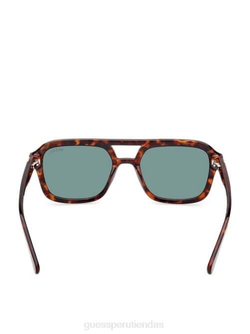 GUESS gafas de sol de aviador originales hombres 0P8X3738 53n agravio accesorio