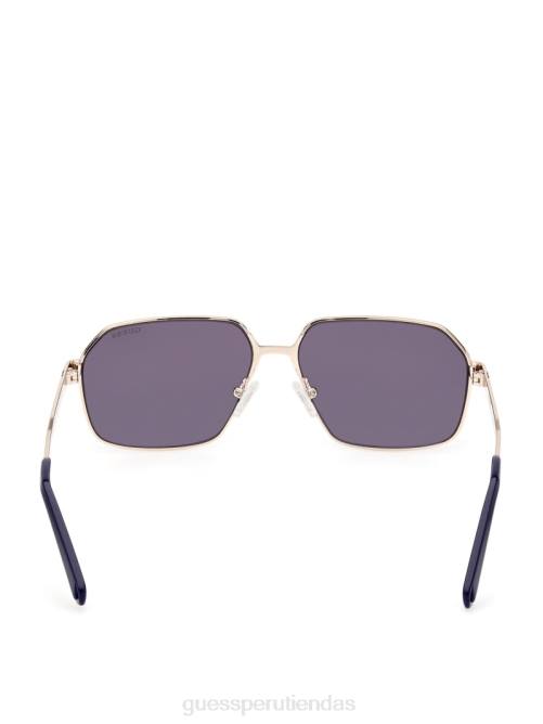 GUESS gafas de sol otto navigator de metal hombres 0P8X3683 32v oro accesorio