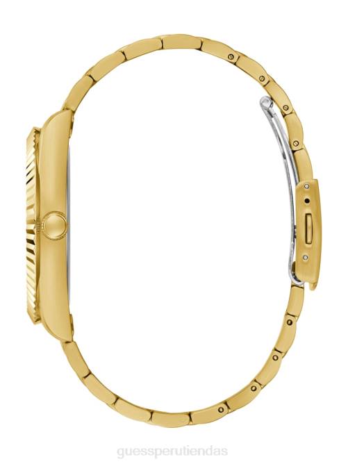 GUESS reloj analógico hombres 0P8X3603 oro accesorio