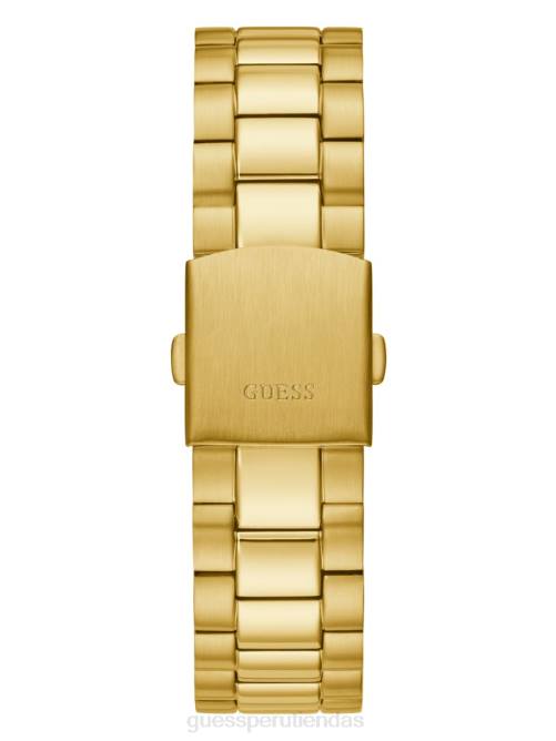 GUESS reloj analógico hombres 0P8X3603 oro accesorio