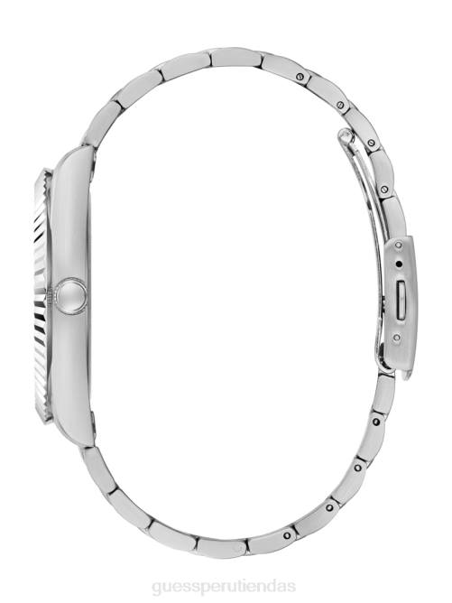 GUESS reloj analógico hombres 0P8X3605 plata accesorio