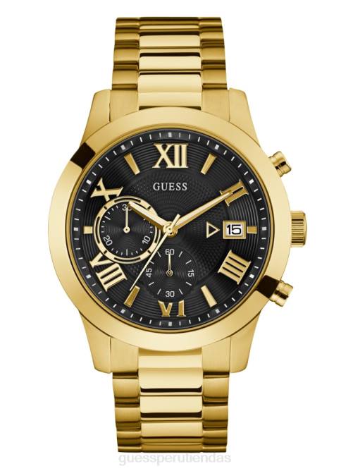 GUESS reloj cronógrafo hombres 0P8X3559 oro accesorio